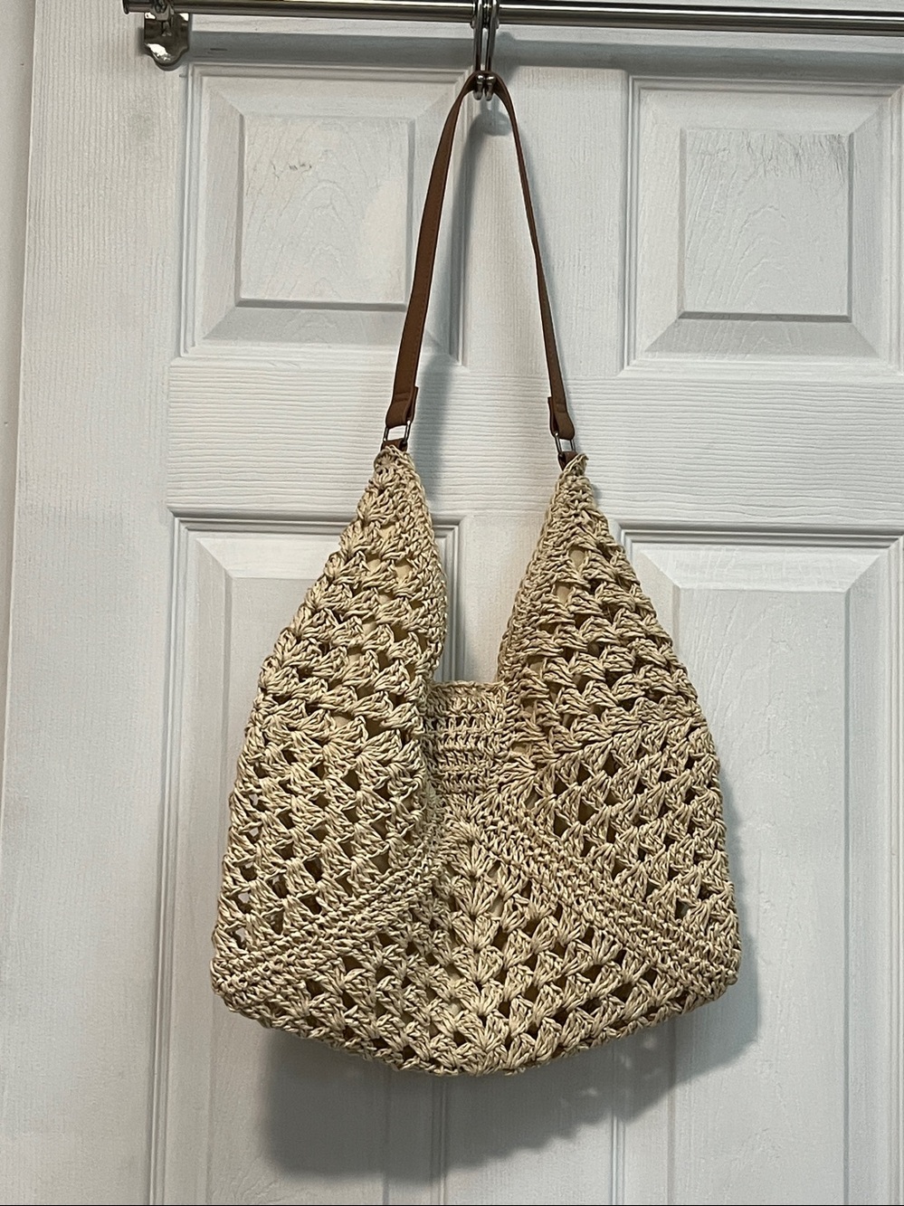 Woven Crocheted Shoulder Bag - Picture 10 of 10